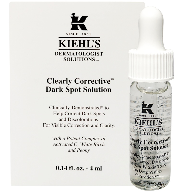 科颜氏(Kiehl's)集焕白均衡亮肤淡斑精华液4ml*3