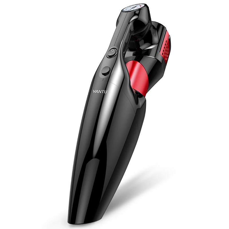 沿途(YANTU)车载吸尘器大功率有线黑色干湿两用大吸力手持便携汽车吸尘器E05可充气有线[带充气泵款]