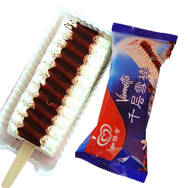 和路雪千层雪棒 香草口味冰淇淋62g*24