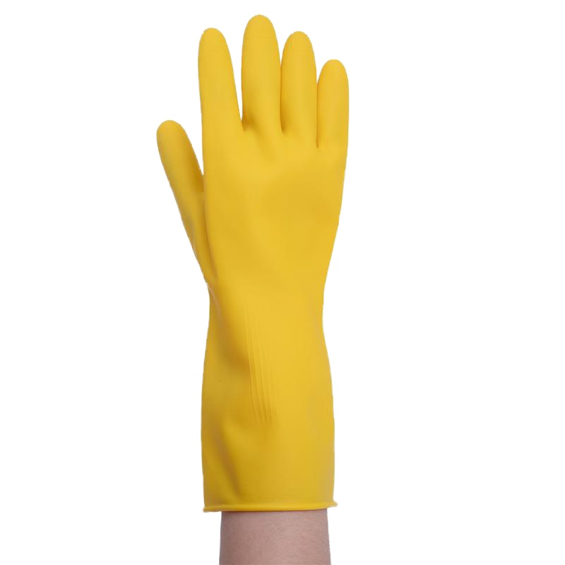 大号 10双 牛筋乳胶清洁加厚洗碗洗衣耐酸碱家务工业工地橡胶皮手套