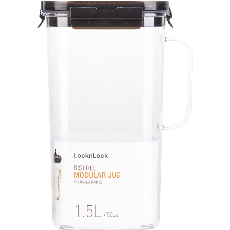 乐扣乐扣冷凉水壶 家用大容量装塑料耐热透明水壶水壶家用装水