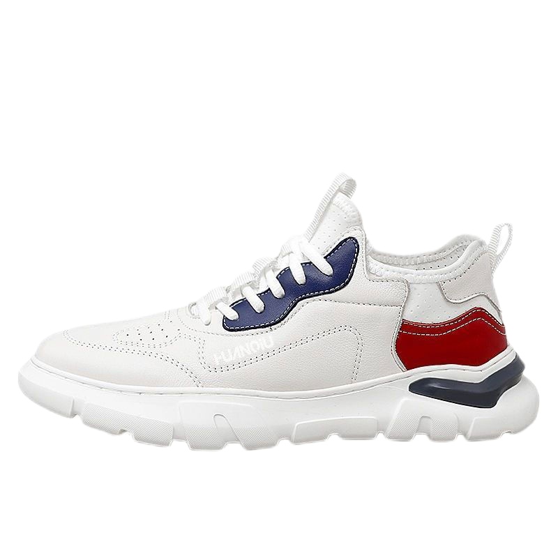 环球隐形内增高小白鞋男款韩版潮流春秋款休闲运动鞋学生百搭板鞋