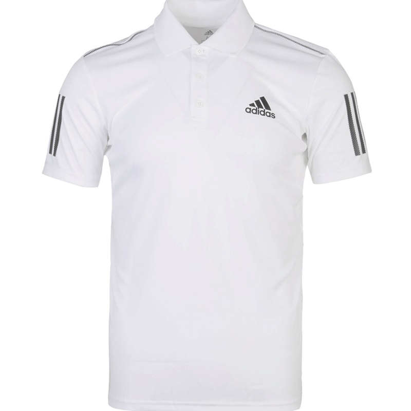 adidas阿迪达斯2019男子CLUB 3STR POLO衫DU0849