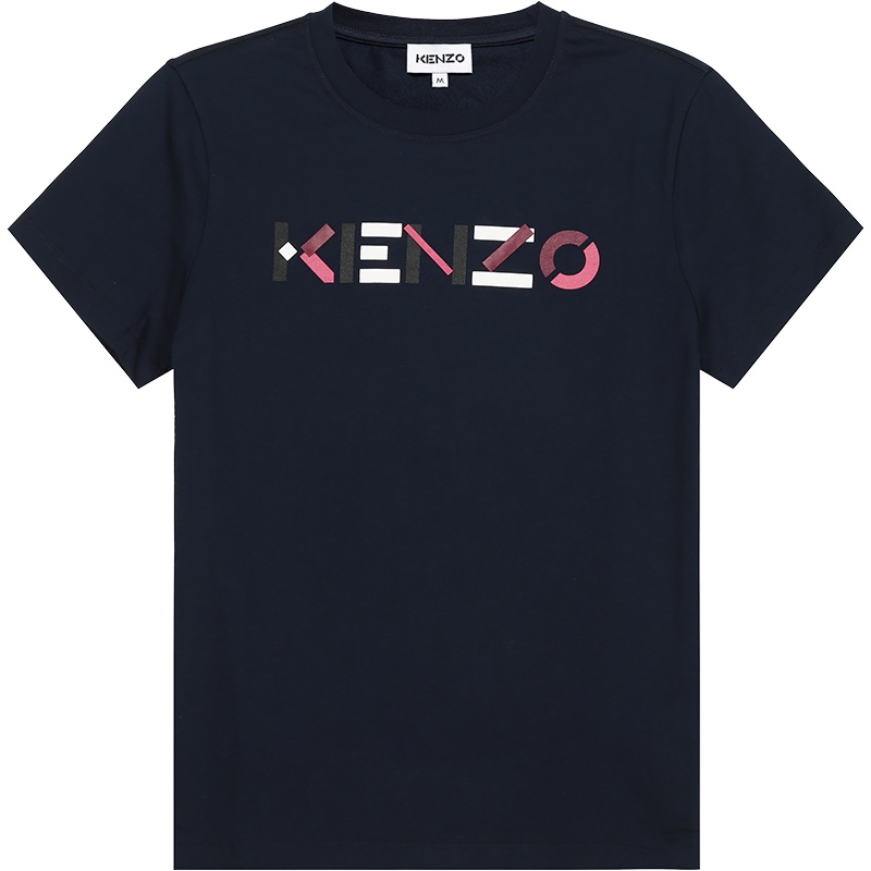 KENZO 高田贤三 女士 棉质圆领短袖T恤 FA6 2TS840 4SJ