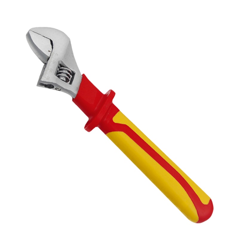 维度(WEDO)IN527-10 绝缘注塑活扳手 铬钒钢 10寸 250mm 绝缘可调扳手/活口扳手 绝缘1000V