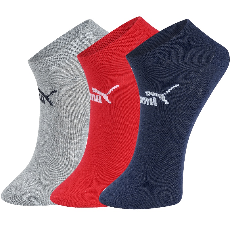 PUMA彪马袜子男士薄款运动船袜3双装