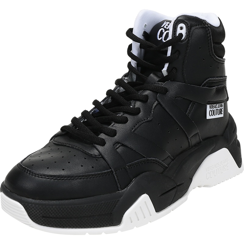 VERSACE JEANS COUTURE 范思哲 男士 皮革高帮运动鞋 E0YZASF3 71598