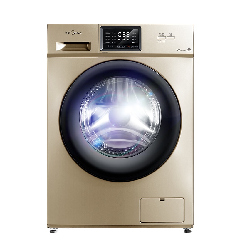 美的(Midea) 滚筒洗衣机 10公斤 全自动滚筒 洗衣机 MG100V31DG5