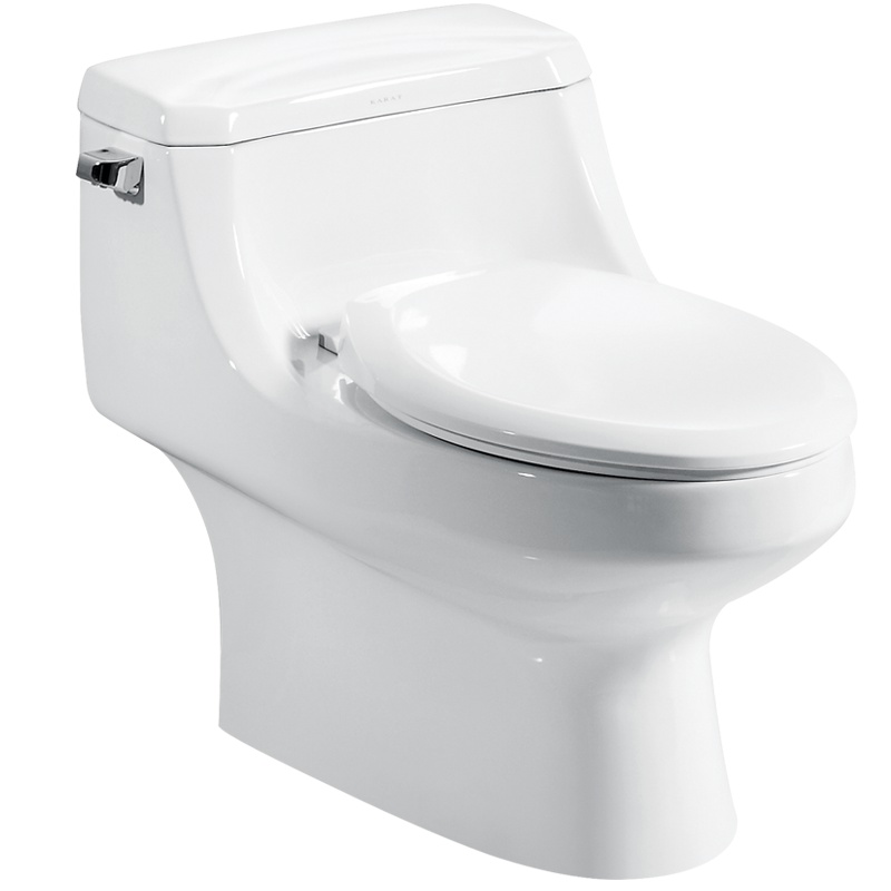 科勒旗下品牌KARAT卡丽马桶防臭节水座便器静音喷射虹吸陶瓷坐便器2462T/2596