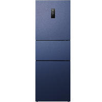 美菱(MELING) 269升 三门冰箱 10分钟急速净味 风冷无霜变频家用冰箱一级能效电冰箱 BCD-269WP3CX