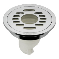 潜水艇地漏全铜卫生间圆形地漏防臭防虫洗衣机地漏10cm12cm防伪