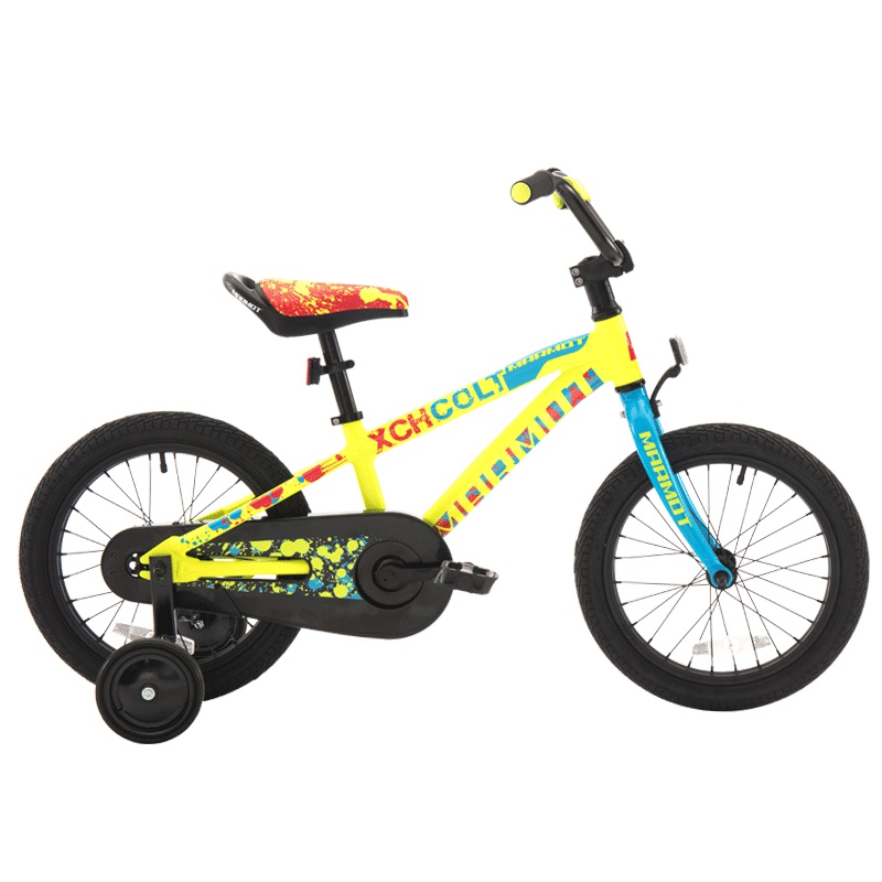 MARMOT土拨鼠16寸儿童山地自行车单车童车铝合金山地车