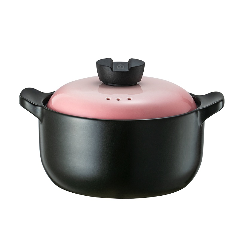 爱仕达(ASD)天然陶瓷砂锅炖汤石锅陶瓷煲2.5L新陶中药锅浅汤煲 RXC25B3Q