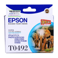 爱普生 T0492 墨盒 (单位:支) 青色