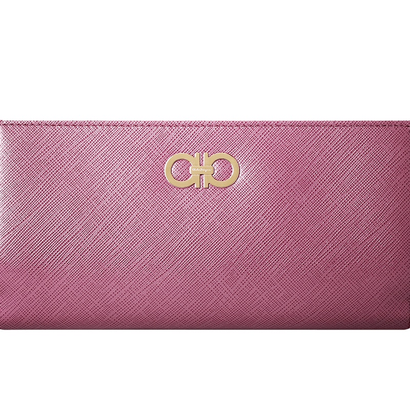 FERRAGAMO Double Gancio 长搭 钱夹22C654