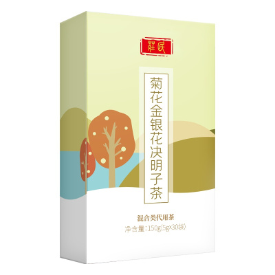 买1送3 庄民 菊花金银花决明子茶 150g宁夏枸杞胎菊牛蒡根桂花精选好货滋补养生茶 (5g*30袋)