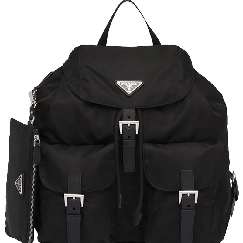 【预定】PRADA 中性款尼龙双肩包 1BZ811 OTO