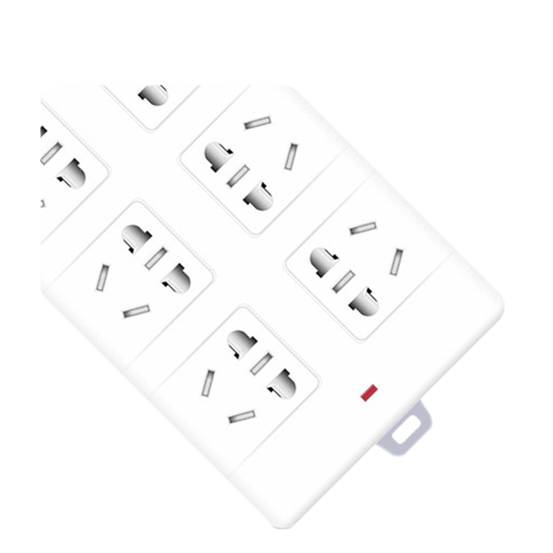 得力 M 18260 延长线插座(白) 1个