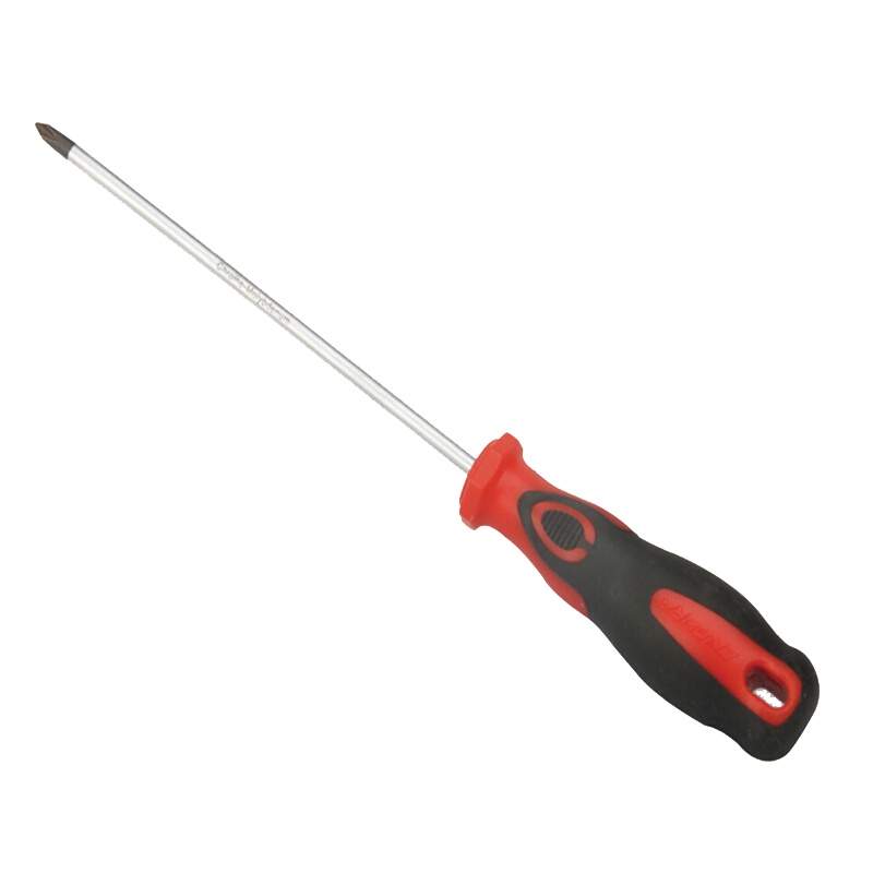 力易得（ENDURA）十字型橡塑柄螺丝批 磁性螺丝刀 #1x200mm 货号E6586（5把起订 拍少不发货不零售）