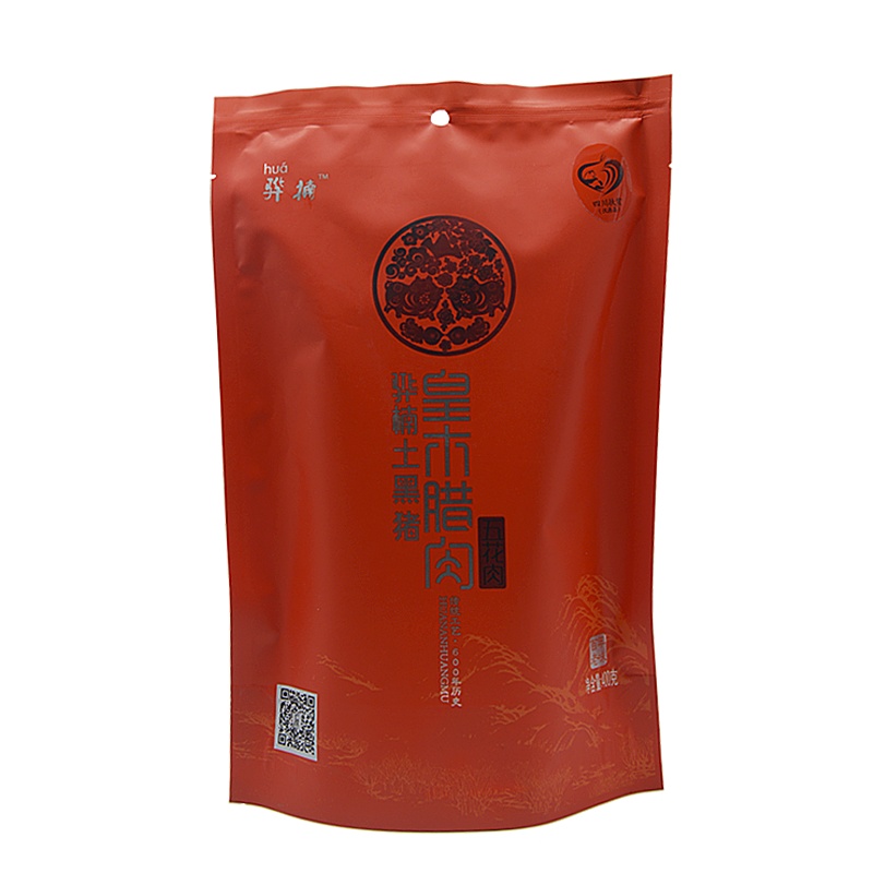 骅楠汉源皇木腊肉 五花肉 400g袋装 高山黑猪肉 传统工艺熏制 色香味好 烧刮洗净 适合炒土豆 干笋 青椒 蒜苗等