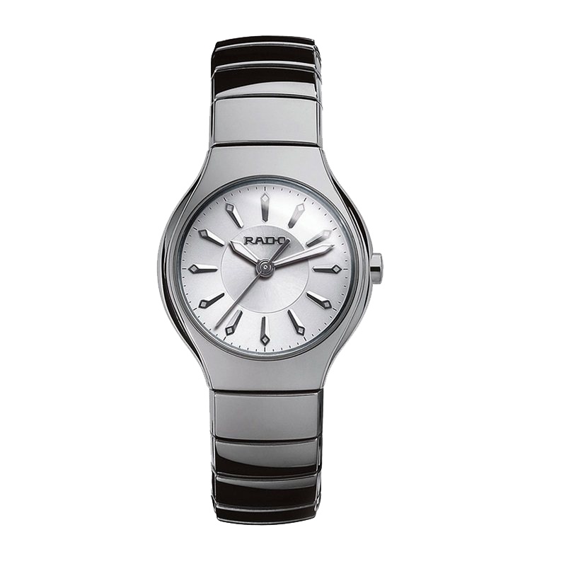 雷达(RADO)瑞士手表真系列时尚休闲简约商务石英女士手表R27656102