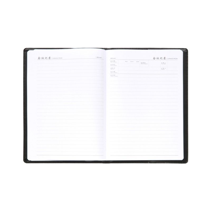 得力(deli)7949 会议记录本黑色80页 16K 一本装