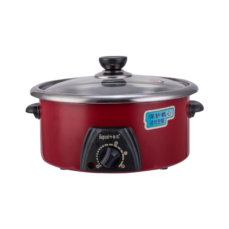 卡普尼多功能电炒锅电热火锅锅家用电锅学生蒸煮宿舍饭烧烤一体锅