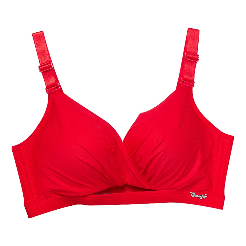 北极绒(Bejirog)调整型双肩带可调节文胸镂空性感无钢圈聚拢