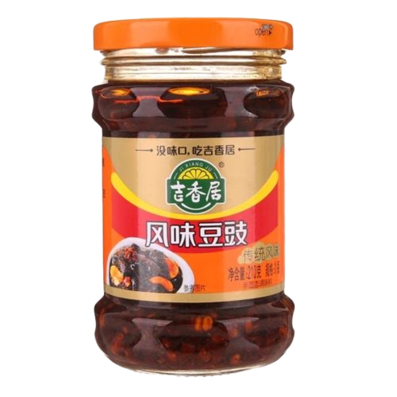 吉香居风味豆豉210g