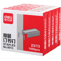 得力 0013加厚订书针 5盒装