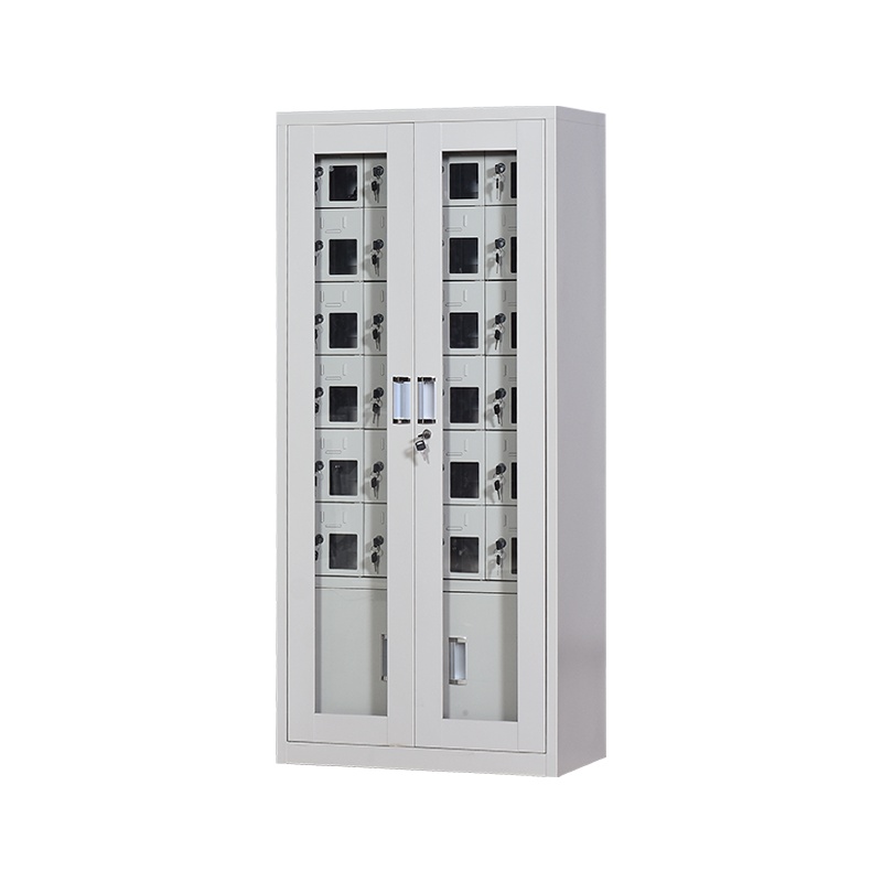 振奥 手机充电柜 手机存放柜 单位员工手机保管柜 铁皮柜 带锁24门