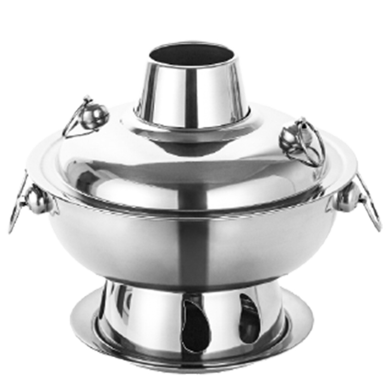 紫铜火锅铜老式家用插电碳两用时光旧巷老北京木炭火锅炉鸳鸯暖锅打边炉