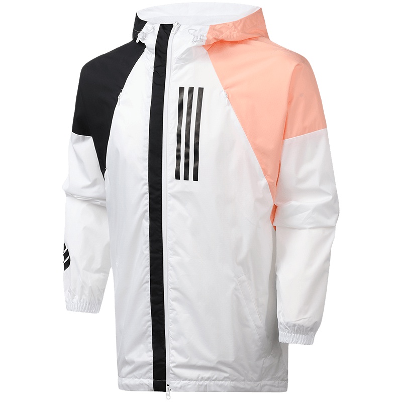阿迪达斯男服外套夹克2019新款WND防风服休闲运动服EK4626.