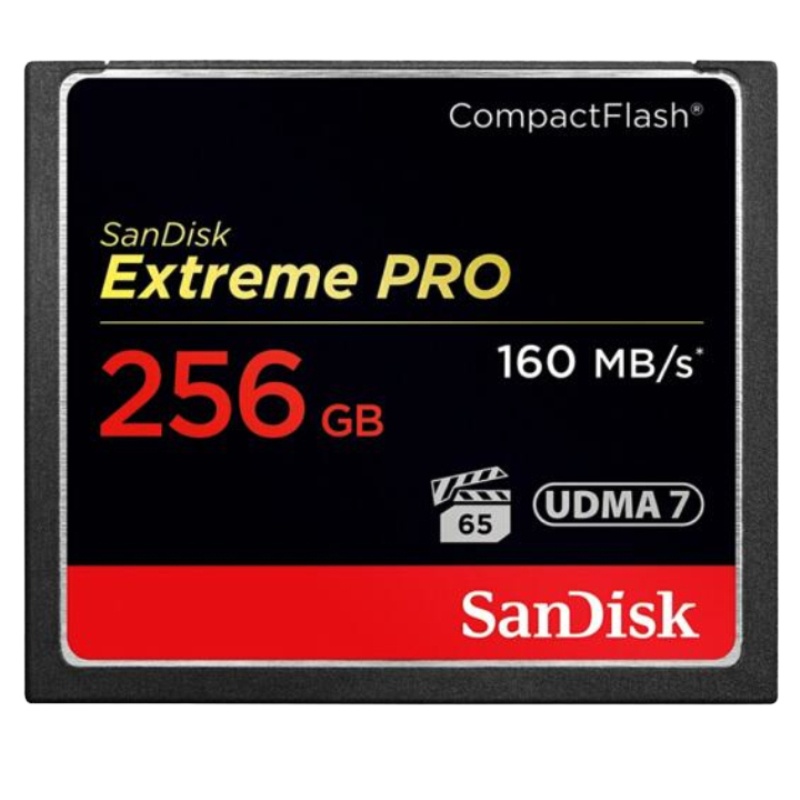 闪迪(SanDisk)至尊超ji速CompactFlash存储卡 256GB 1067X 读速160MB/s
