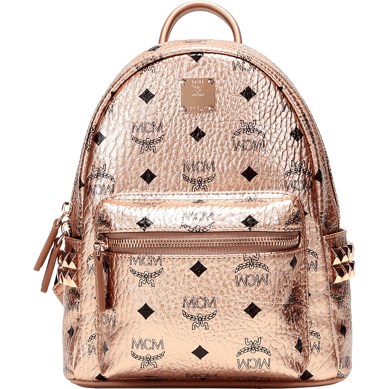 MCM 男女中性Stark Visetos系列涂层帆布双肩包 MMK8AVE47