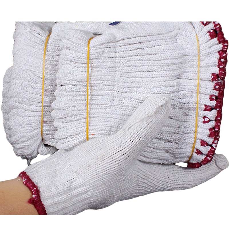 定制 棉线手套 线织21支纱 单双装