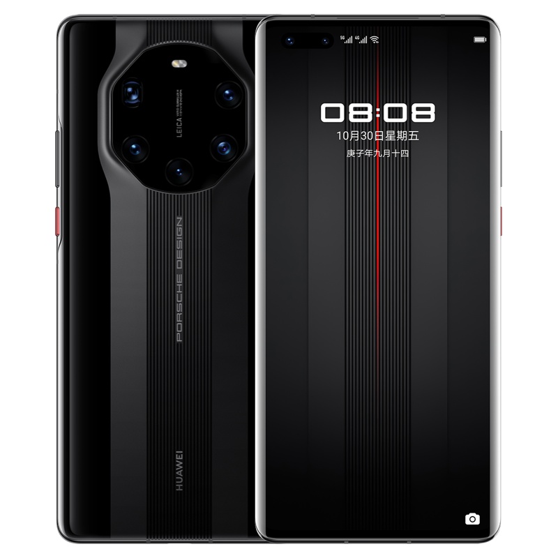 华为/HUAWEI Mate40 RS 保时捷设计 12GB+512GB 陶瓷黑 麒麟9000 SoC芯片 5000万徕卡五摄 OLED全面屏 移动联通电信5G全网通手机