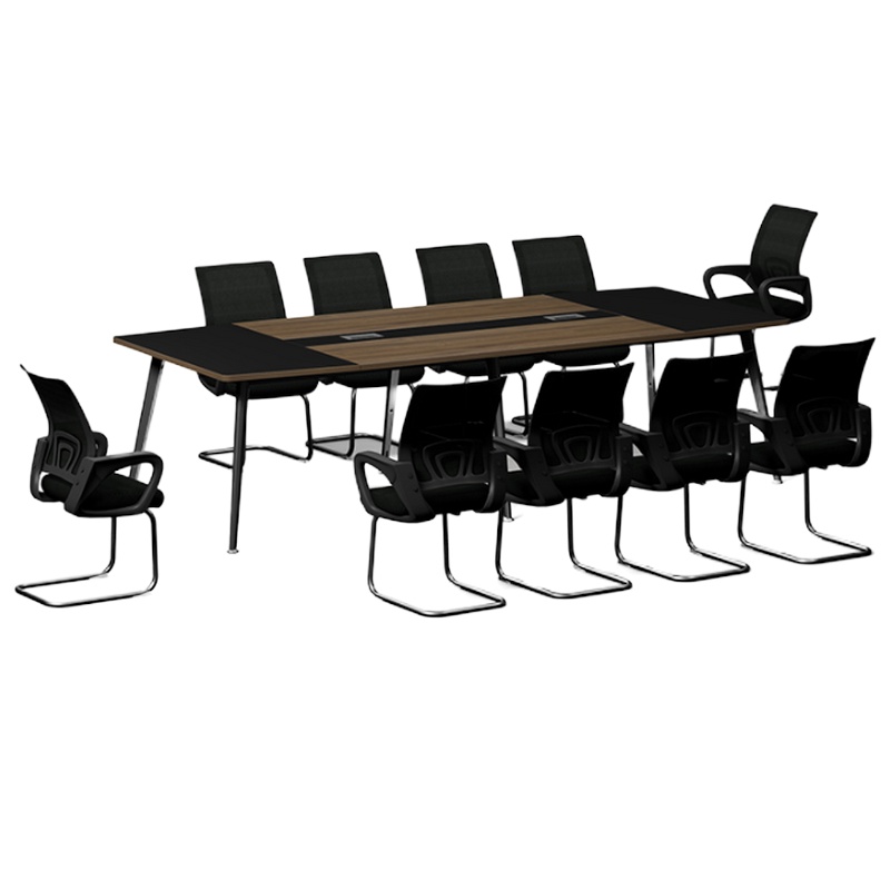 逐鹿中原会议桌长桌办公长条桌洽谈胶板桌YD0664工作台培训桌颜色可选