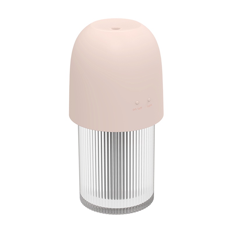 SOLOVE素乐三挡小巧静音自动断电家用车载氛围灯功能大喷雾usb加湿器H2海仙粉