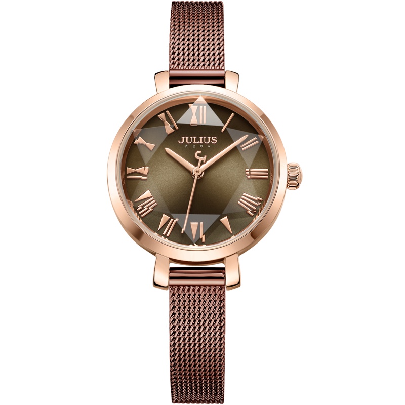 聚利时正品韩风时尚潮流手链网带石英女表手表女学生手表JA-1019