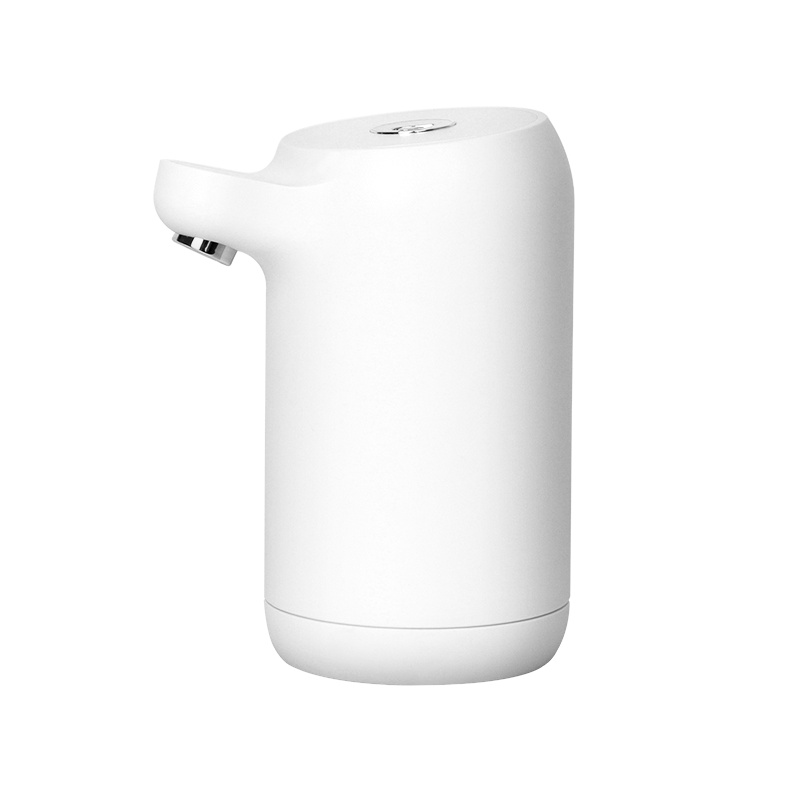 拜杰桶装水抽水器 上水器家用饮水机泵纯白色简约抽水器 USB充电压水器电动抽水器 GJ-68