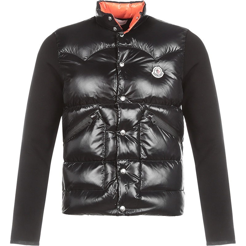 MONCLER 盟可睐 男士 聚酰胺纤维/棉质鹅绒羽绒服针织外套 F2 091 9B51700 V9139