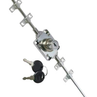 TLSF 卷帘门门锁及机构 解放CA1142P (DB-2 高空作业车)