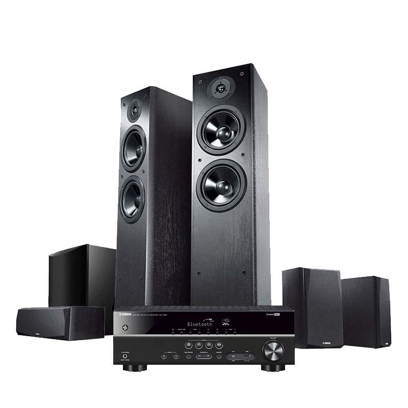 Yamaha/雅马哈 RX-V383/51 家庭影院5.1套装家用客厅HIFI进口发烧音箱音响