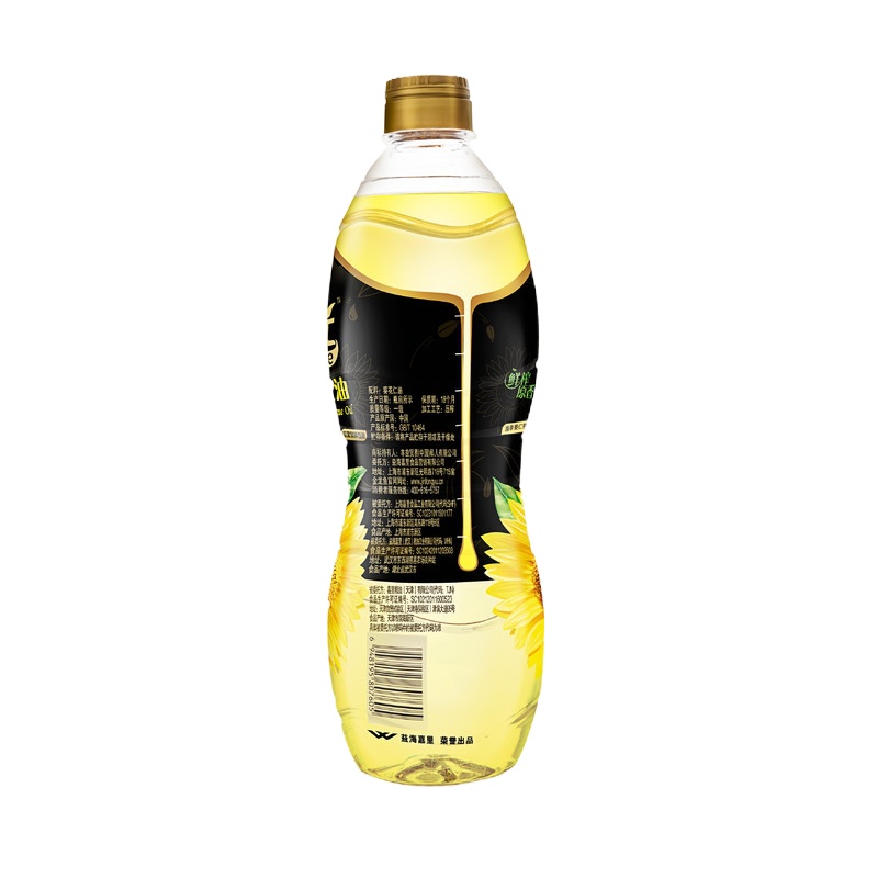 阳光鲜榨原香葵花仁油900ML