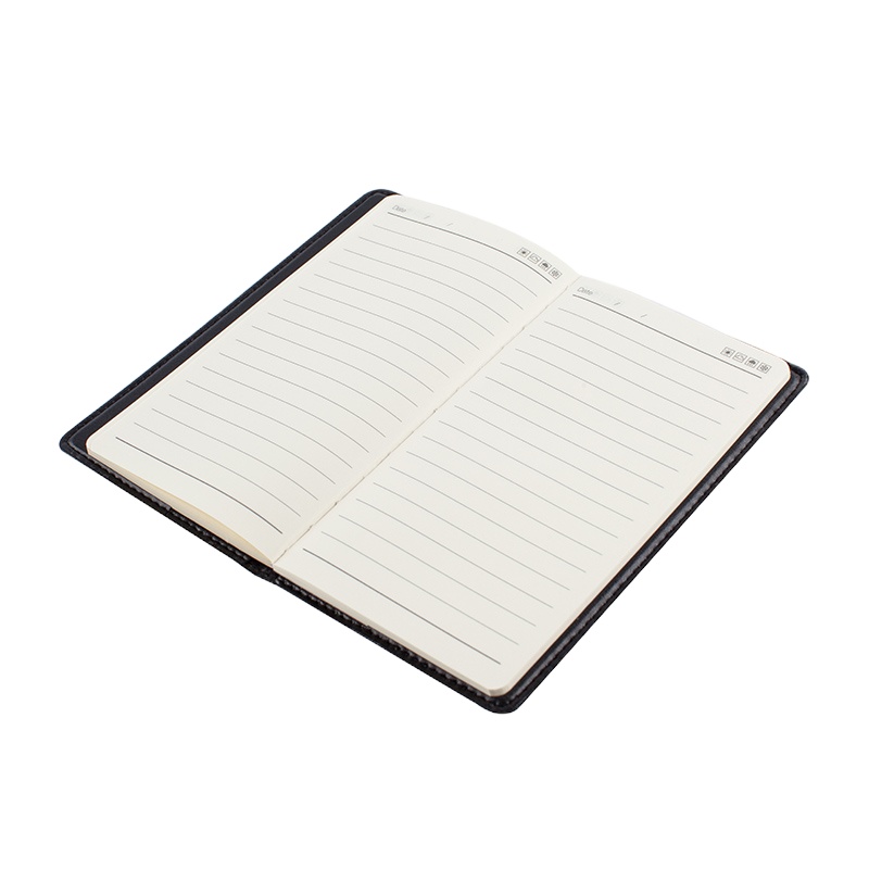 48K办公笔记本 会议记录皮面本 商务记事本子 单本装