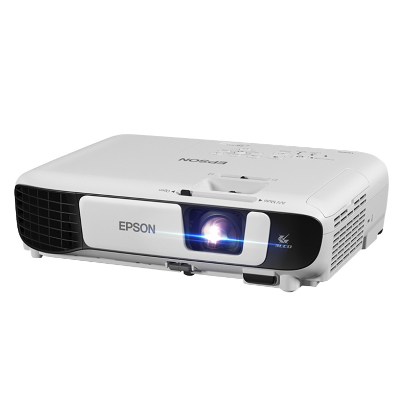 爱普生(EPSON)CB-W42投影仪1280*800,3400流明\含电动幕布1副
