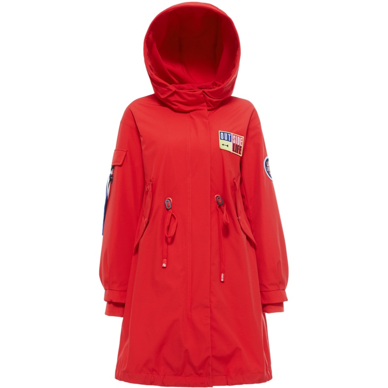 波司登羽绒服女中长款可脱卸冬季时尚风衣外套