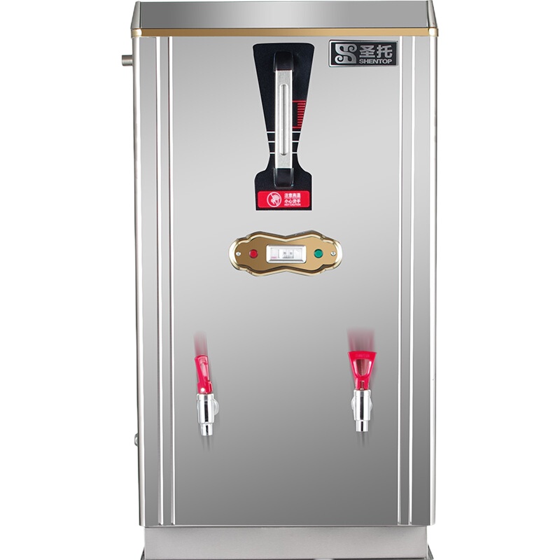 圣托(Shentop)电热开水器304不锈钢内胆 商用全自动开水机 饭店大型不锈钢热水箱 STK-R120