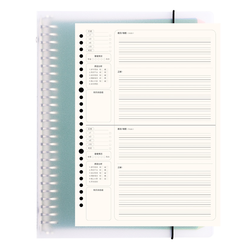 三木(SUNWOOD)笔记本子五线谱练习本活页儿童大间距初学者宽距大格乐谱钢琴吉他音乐笔记本加厚专业音符音谱本子六线谱乐